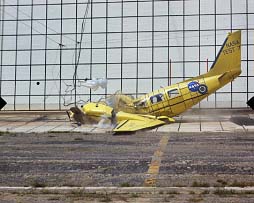 Crash Test in Impact Dynamics Research Facility